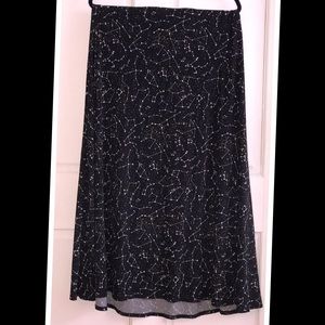 LuLaRoe Maxi skirt - Large - EUC